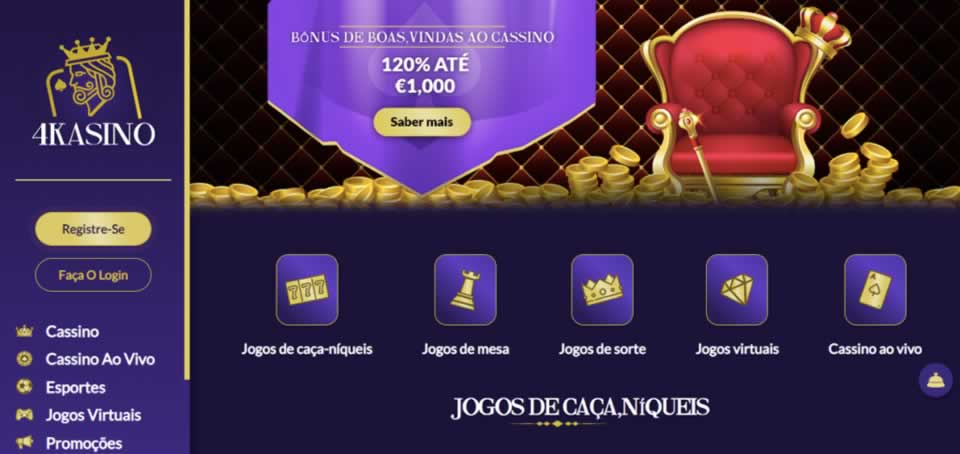 Casas de apostas com bonus